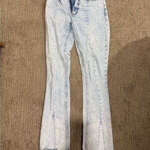 Abercrombie & Fitch Light Wash Flare Jeans